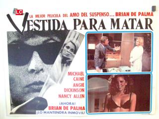 Poster Vestida para matar
